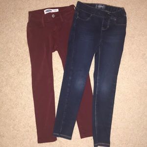 Ballerina Jeggings from Old Navy (2 pairs)